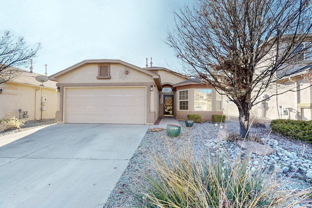 ranch-style house with a garage