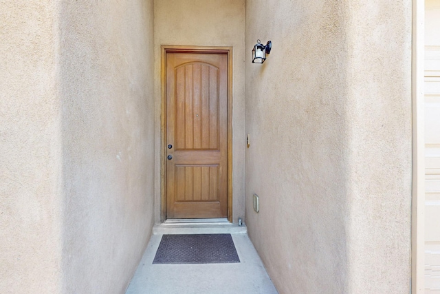 view of property entrance