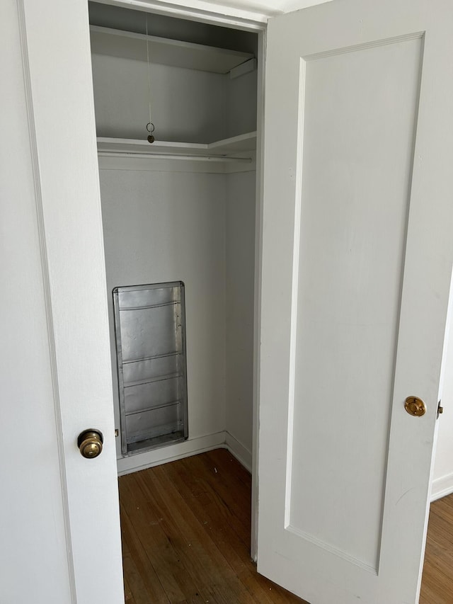 view of closet