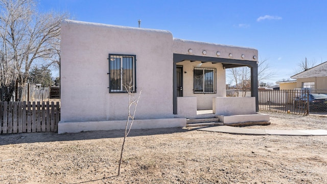 exterior space featuring a porch