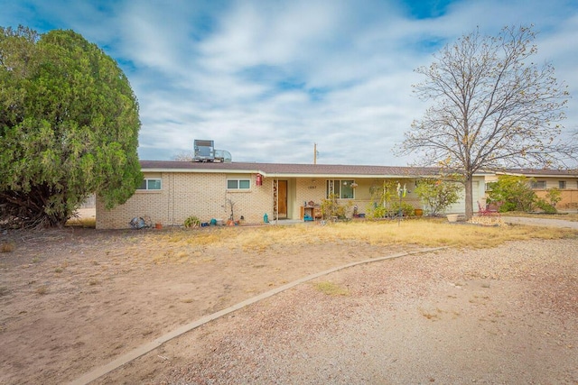 view of ranch-style house