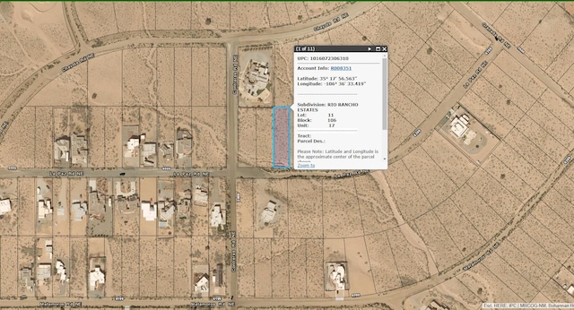 6209 La Paz Rd NE, Rio Rancho NM, 87144 land for sale