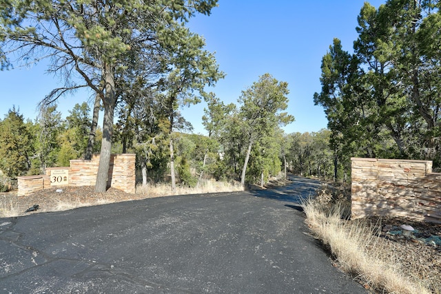 view of road