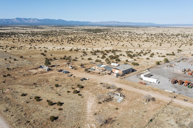 6284 State Highway 55, Mountainair, NM 87036 - overview of rural landscape featuring a desert landscape and mountains