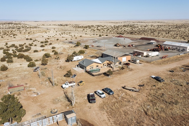 6284 State Highway 55, Mountainair, NM 87036 - aerial overview of property's location with rural landscape