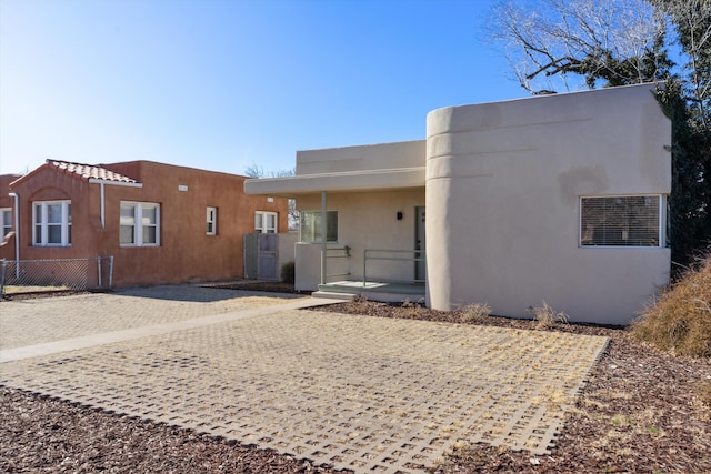 view of back of property