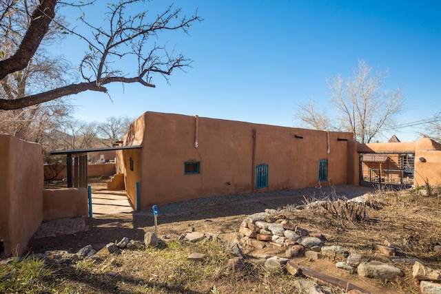 view of rear view of house