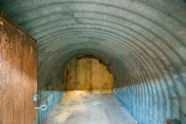 view of storage room