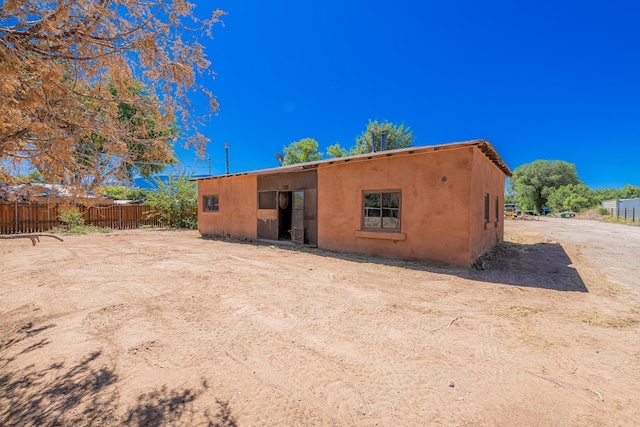 view of rear view of house