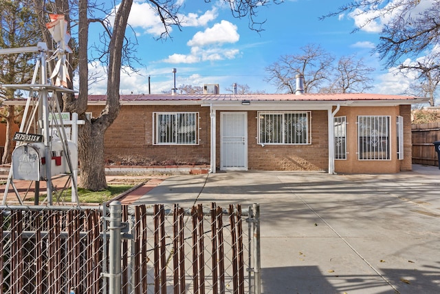 view of ranch-style home