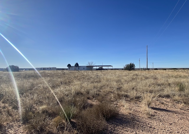 view of local wilderness featuring a rural view