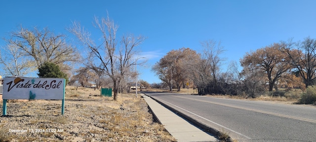 view of street