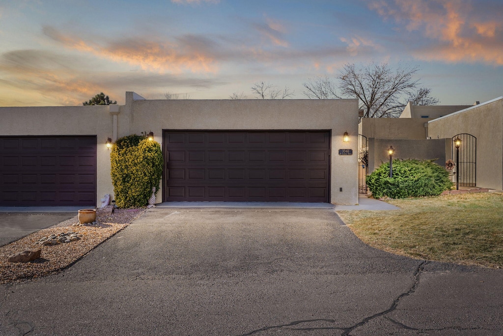 view of adobe home