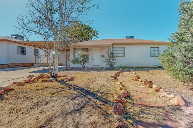 view of ranch-style house