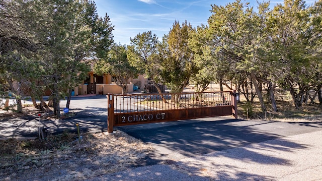 2 Chaco Ct, Sandia Park, NM 87047 - view of gate