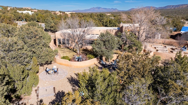 2 Chaco Ct, Sandia Park, NM 87047 - drone / aerial view of a mountain backdrop