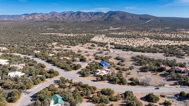 2 Chaco Ct, Sandia Park, NM 87047 - bird's eye view of a mountain backdrop
