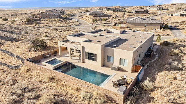 exterior space featuring a residential view