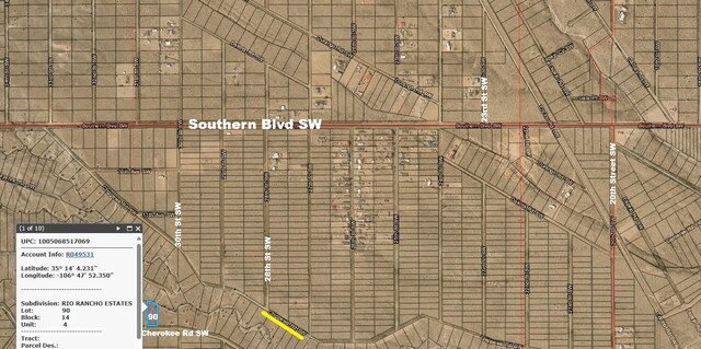 Listing photo 2 for LOT90 Cherokee Rd SW, Rio Rancho NM 87144