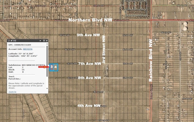 LOT3 7th Ave NW, Rio Rancho NM, 87144 land for sale