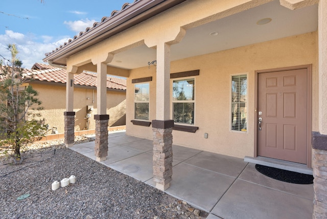 view of property entrance