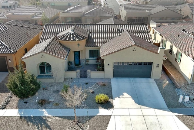 birds eye view of property featuring a residential view