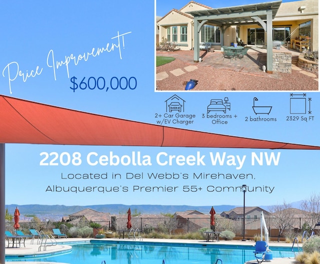2208 Cebolla Creek Way NW, Albuquerque, NM 87120 - view of a document