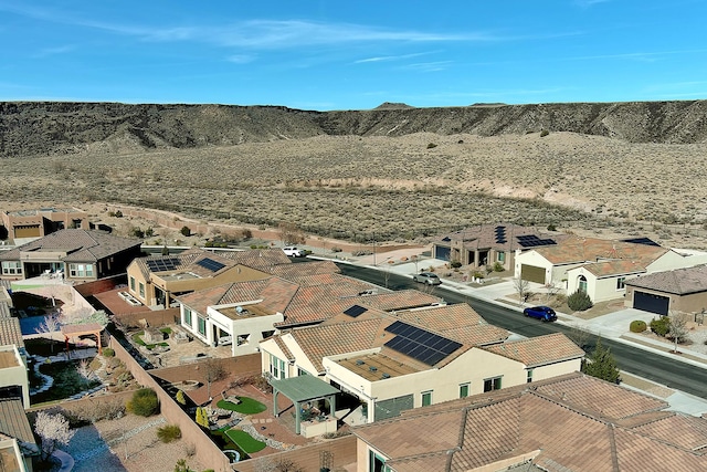 birds eye view of property featuring a residential view