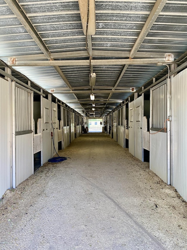 view of stable