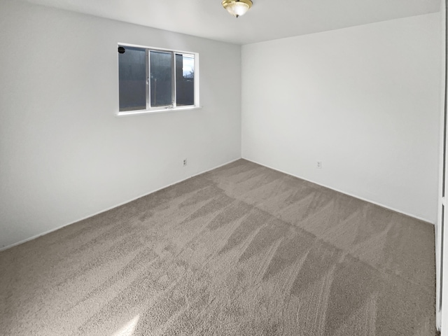 spare room with carpet flooring