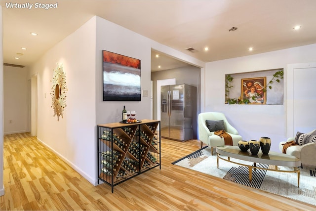 9006 Woodland Ave NE, Albuquerque, NM 87112 - interior space featuring recessed lighting, baseboards, and wood finished floors