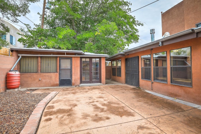 exterior space featuring a patio area