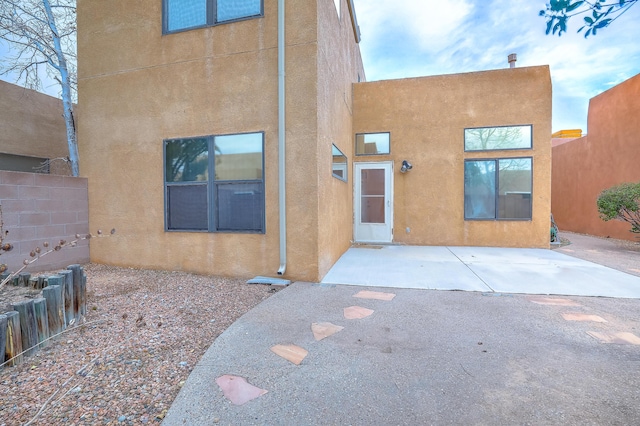 exterior space featuring a patio area