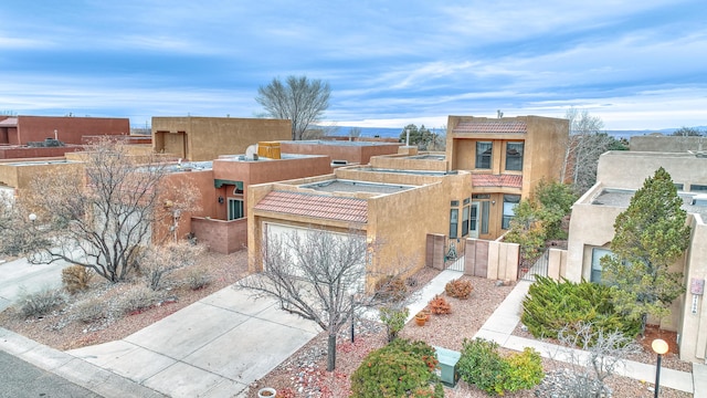 view of adobe home