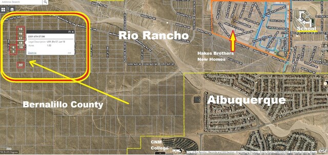 2201 6th St SW, Rio Rancho NM, 87144 land for sale