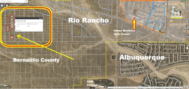 2201 6th St SW, Rio Rancho NM, 87144 land for sale