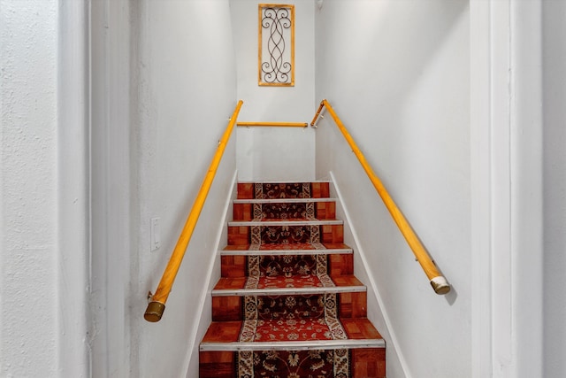 view of staircase