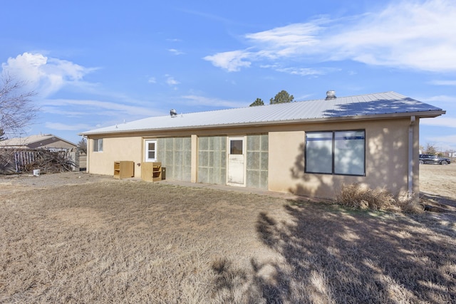 view of rear view of property