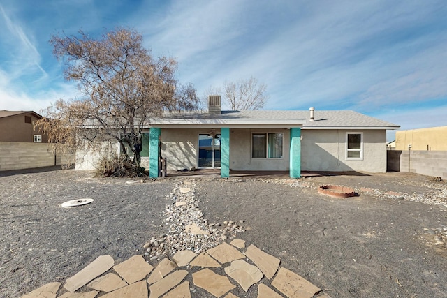 view of rear view of house