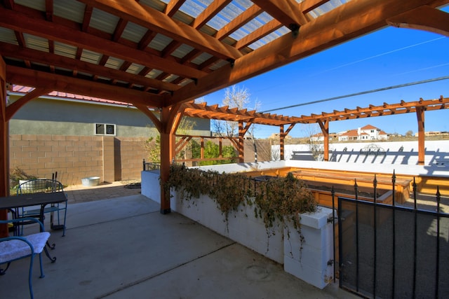 view of patio / terrace