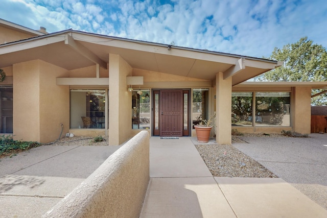 view of property entrance