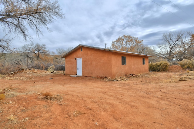 view of property exterior