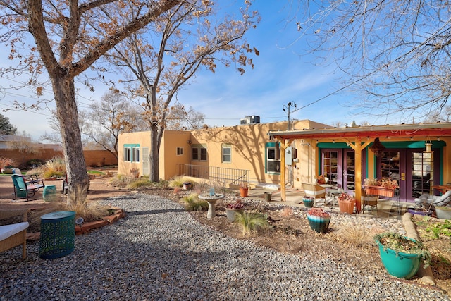 view of rear view of property