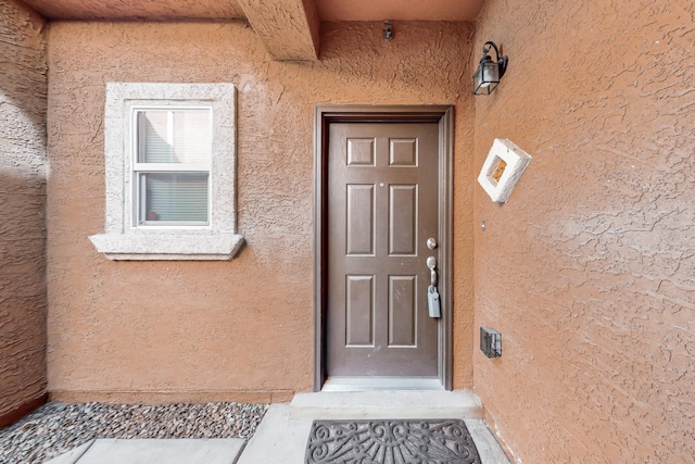 view of property entrance