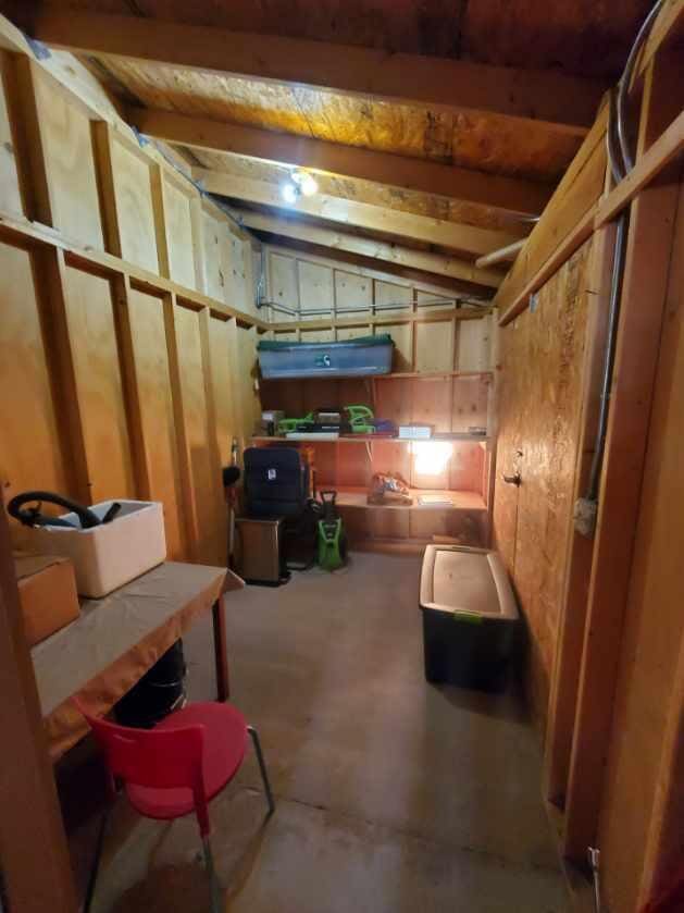 view of basement