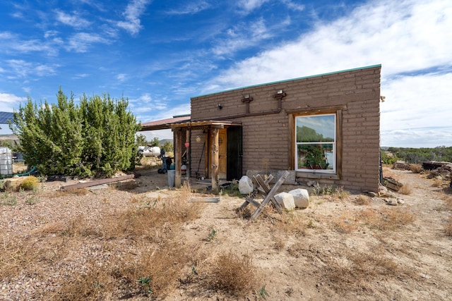 view of rear view of house