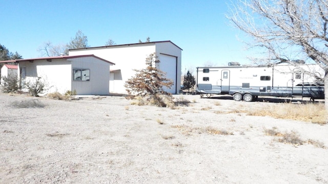 view of rear view of property