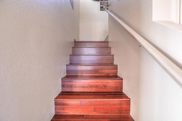 view of staircase