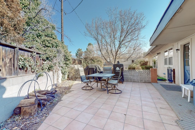 view of patio / terrace