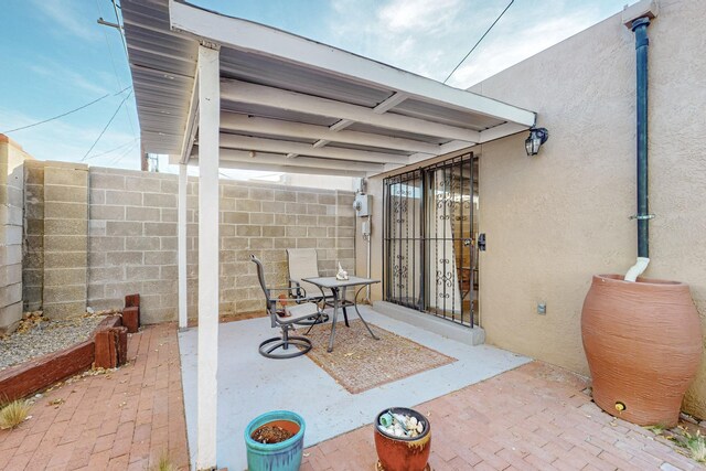 view of patio / terrace